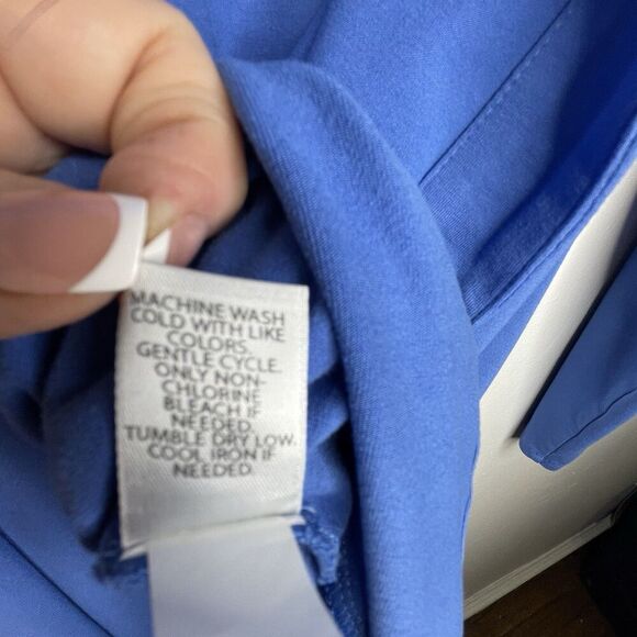 J. Jill Cardigan Wearever Rayon Jersey Knit‎ Open Front Long Sleeve Blue SZ S - Picture 9 of 9